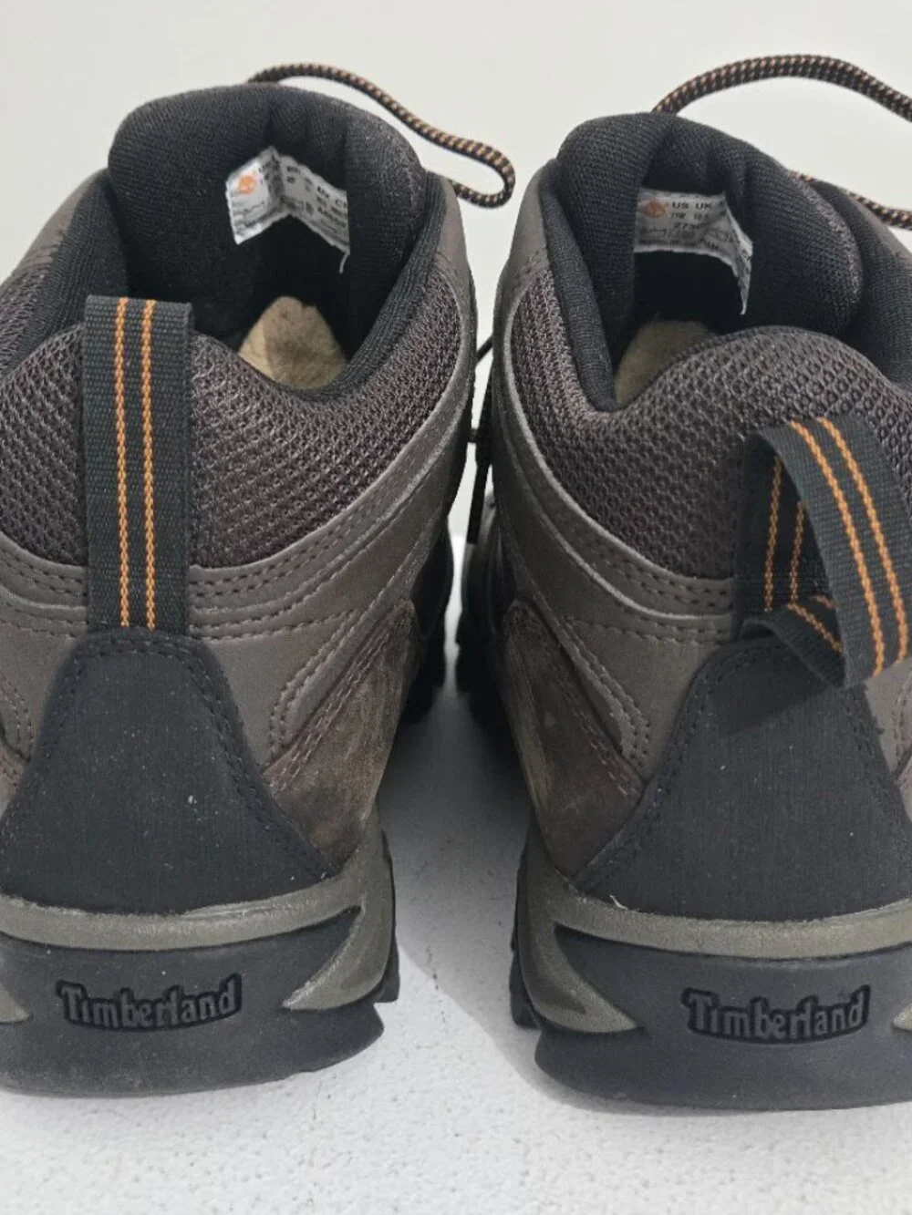 Timberland Mens Mt Maddsen Mid Waterproof Hiking Boots 11W Brown Granola Trail